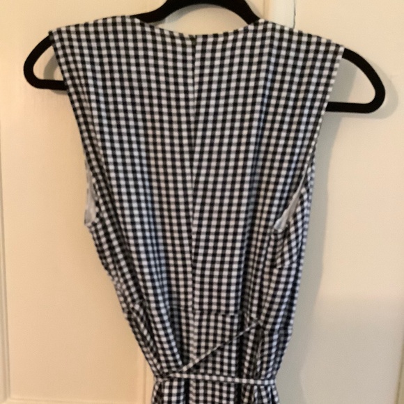 Bardot Black/White Wrap Asymmetric Dress 8  NWOT - Picture 6 of 7